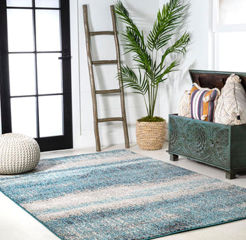 Contemporary Pop Modern Abstract Vintage Area Rug